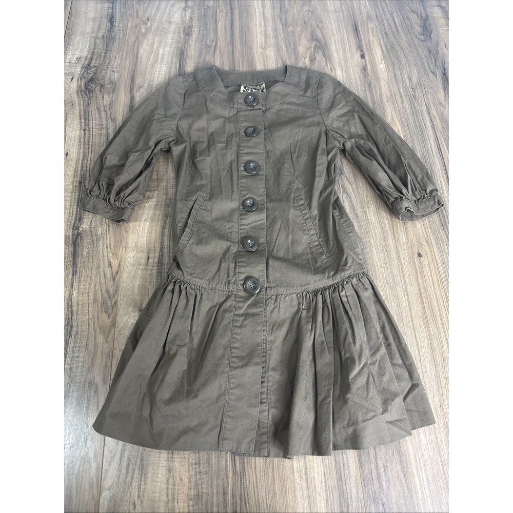 Priorities Dress Women's‎ XS Pullover 3/4 Sleeve Brown